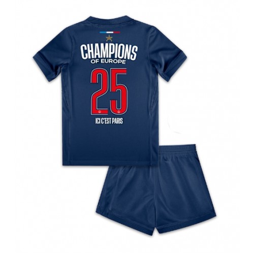 Paris Saint-Germain Replica Home Stadium Kit for Kids 2024-25 UCL Champions Short Sleeve (+ pants) Paris Saint-Germain Replica Home Stadium Kit for Kids 2024-25 UCL Champions Short Sleeve (+ pants)